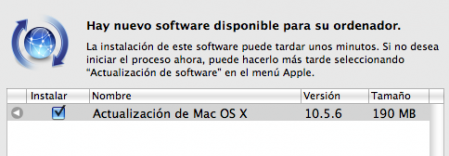 Apple responde a los problemas de la actualización 10.5.6