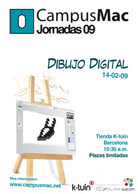 Jornada CampusMac de dibujo digital: 14 de febrero