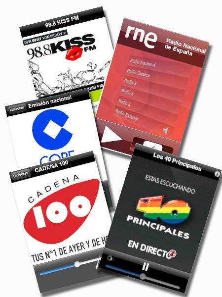 Emisoras de radio desde el iPhone