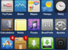 Cinco columnas de iconos en tu iPhone