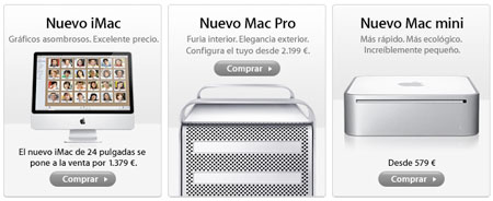 Apple presenta nuevos iMacs, Macs Pro y Macs Mini