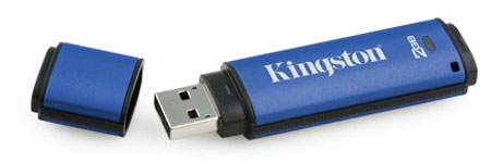 Memoria USB con encriptación de Kingston