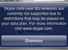 Importante: Skype dejaría de funcionar en 3G