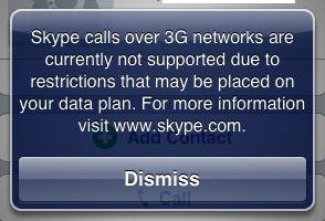 Skype bloquea su uso a usuarios de iPhones liberados