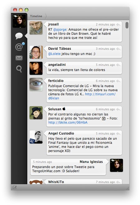 Tweetie ya está disponible para Mac