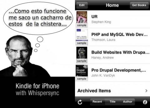 Kindle ahora en tu iphone