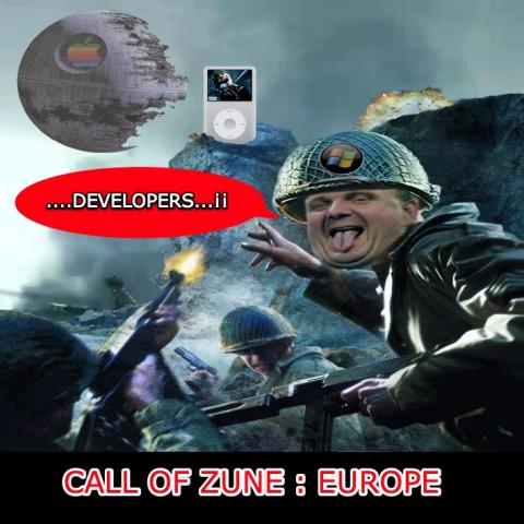 ZUNE: desembarco en Europa