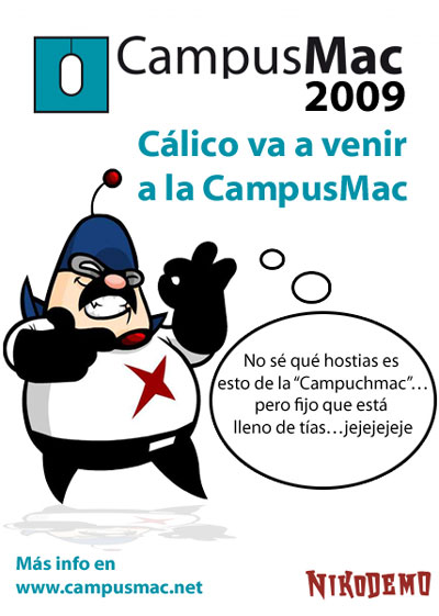 Cálico Electrónico en la CampusMac