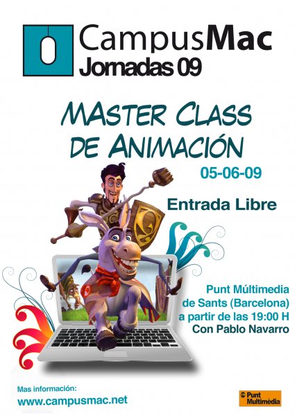 CampusMac organiza una jornada Master Class de animación