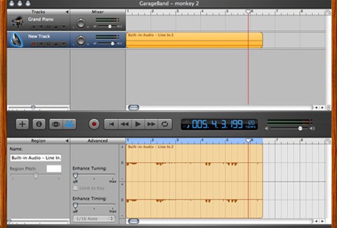 GarageBand 5.0.2 disponible