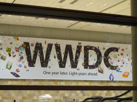 Primeras imágenes desde el Moscone Center: WWDC en camino