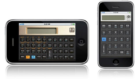 Solo apto para nostálgicos: calculadoras HP en el iPhone e iPod Touch