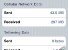 Contador de tráfico de datos en el iPhone 3.1 beta 3