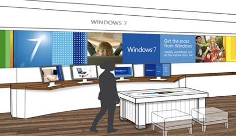 Microsoft inicia la competencia a las Apple Store