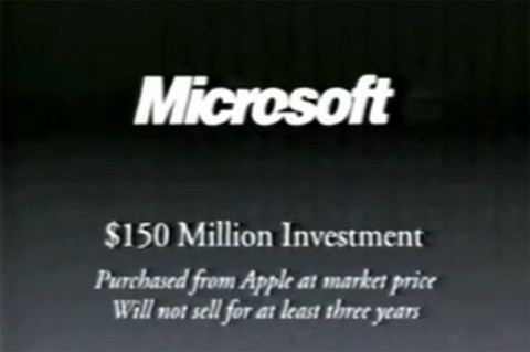 El día en que Apple fue rescatada por Microsoft