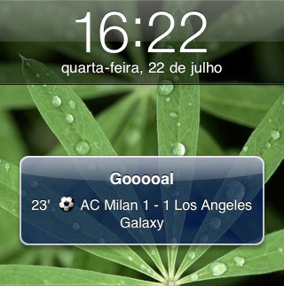 Gooooal 2009 incorpora notificaciones Push