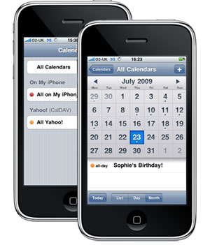 Sincroniza Yahoo Calendar con tu iPhone