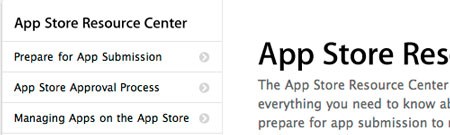 Apple presenta App Store Resource Center para desarrolladores