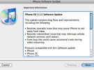 Disponible actualización del OS iPhone 3.1.2