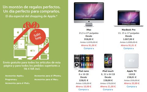 Hoy es el Black Friday en Apple