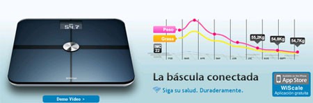 Withings, báscula Wi-Fi compatible con el iPhone