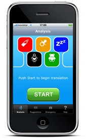 Cry Translator: entiende los llantos de tu bebe a través del iPhone