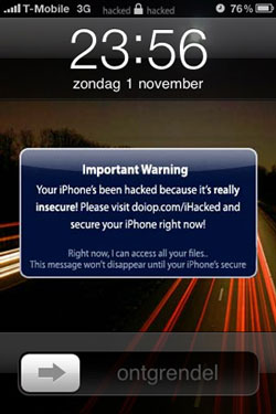 Hackean iPhones en Holanda