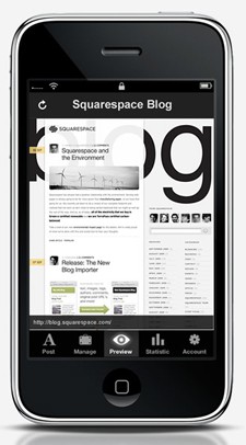 Squarespace lanza su aplicación para el iPhone