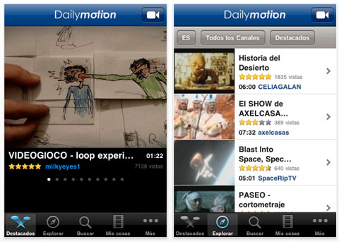 Dailymotion ya está en la AppStore