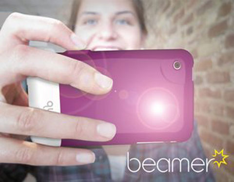 Flash en tu iPhone con la funda Beamer