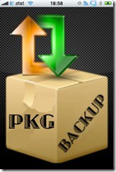 PkgBackup, respaldo de tus aplicaciones en Cydia