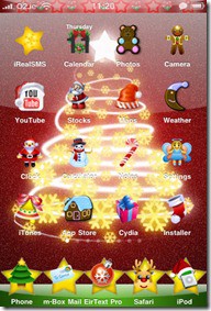 Temas de navidad para tu iPhone