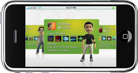 360 Live, gestiona tu cuenta Xbox Live desde el iPhone