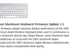 Actualización de firmware para el teclado inalámbrico