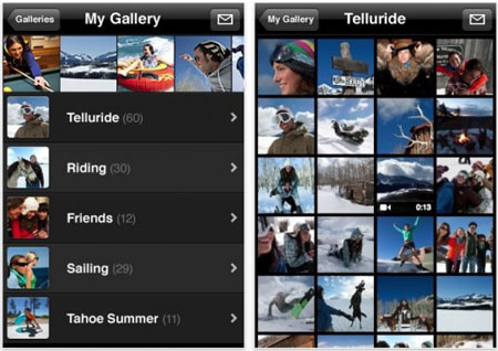 Disponible MobileMe Gallery para iPhone