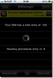 SIManager: administra tus contactos del iPhone