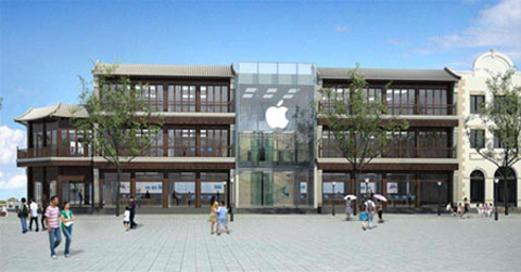 Apple planea abrir 25 Stores en China