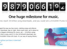 Apple se acerca a las diez mil millones de descargas de canciones