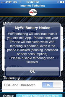 MyWi convierte tu iPhone en un punto de acceso Wi-Fi