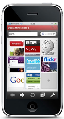 Opera Mini para iPhone será presentado en el MWC