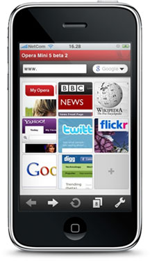 Afirman que Opera Mini para el iPhone será grandioso