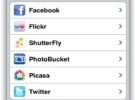PhotoScatter, sube tus fotos a múltiples sitios desde el iPhone