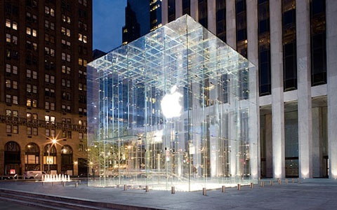 La Apple Store de la Quinta Avenida es el quinto lugar más fotografíado de Nueva York