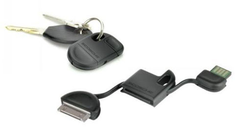 Cable USB para iPhone en formato llavero