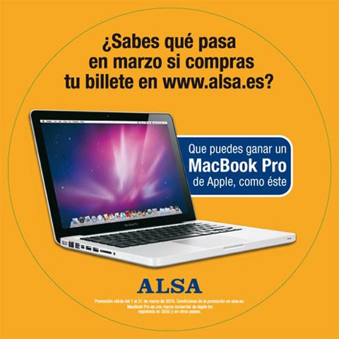 Gana un MacBook al viajar en ALSA