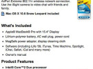 Best Buy muestra el logo de los Intel Core i7 junto a los MacBook Pro