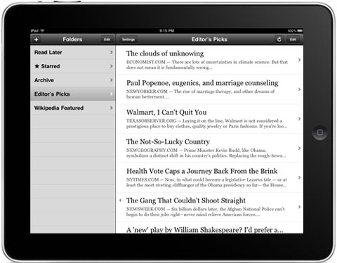 Instapaper también estará disponible para el iPad