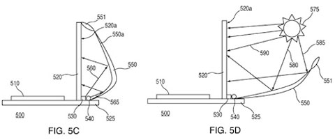 Apple pretende aprovechar la luz ambiente para iluminar las pantallas