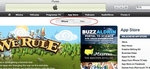 Apple sigue diviendo la AppStore en dos