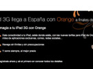 Orange ya muestra información sobre el iPad en su web